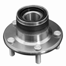 1992 Mitsubishi Eclipse Wheel Hub Assembly 1