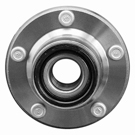 1992 Mitsubishi Eclipse Wheel Hub Assembly 2