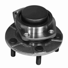 2007 Chrysler Town and Country Wheel Hub Assembly 1