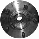2007 Chrysler Pacifica Wheel Hub Assembly 6