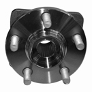 1996 Chrysler Town and Country Wheel Hub Assembly 5