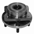 2001 Chrysler Town and Country Wheel Hub Assembly 1
