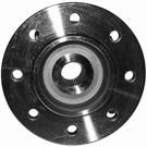 1994 Dodge Ram Trucks Wheel Hub Assembly 6