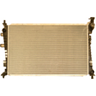 2009 Ford Focus Radiator 1