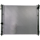 2008 Cadillac SRX Radiator 1