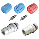BuyAutoParts Cadillac A/C System Valve Core and Cap Kit AQ-B0024AN
