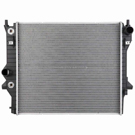 2009 Jaguar XF Radiator 1