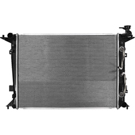 2012 Hyundai Genesis Coupe Radiator 1