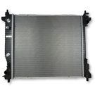 2011 Saab 9-4X Radiator 1