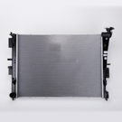 BuyAutoParts Hyundai Radiator 19-02537AN