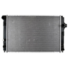 2017 Toyota Prius C Radiator 1