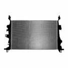 2017 Fiat 500X Radiator 1