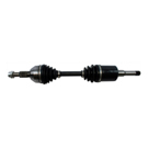 2009 Saturn Aura Drive Axle Front 1