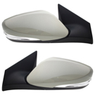 BuyAutoParts 14-80487MW Side View Mirror Set 1