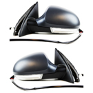 2009 Volkswagen Passat Side View Mirror Set 1