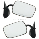 BuyAutoParts 14-80683DWRT Side View Mirror Set 1