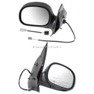 BuyAutoParts 14-80741DWRT Side View Mirror Set 1