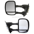 2000 Ford F Series Trucks Side View Mirror Set 1