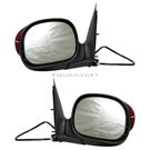 BuyAutoParts 14-80794DWRT Side View Mirror Set 1