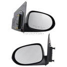 BuyAutoParts 14-80866DWRT Side View Mirror Set 1