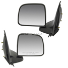 BuyAutoParts 14-80881DWRT Side View Mirror Set 1