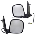 BuyAutoParts 14-80905DWRT Side View Mirror Set 1