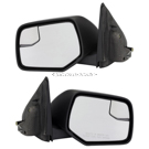 BuyAutoParts 14-80942DWRT Side View Mirror Set 1