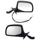 BuyAutoParts 14-80946DWRT Side View Mirror Set 1