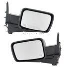 BuyAutoParts 14-80961DWRT Side View Mirror Set 1