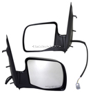 2003 Ford E Series Van Side View Mirror Set 1