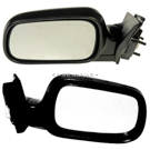 BuyAutoParts 14-81019DWRT Side View Mirror Set 1