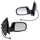 BuyAutoParts 14-81023DWRT Side View Mirror Set 1