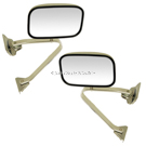 BuyAutoParts 14-81025DWRT Side View Mirror Set 1