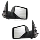 BuyAutoParts 14-81049DWRT Side View Mirror Set 1