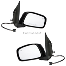 2008 Nissan Pathfinder Side View Mirror Set 1