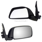 BuyAutoParts 14-81088DWRT Side View Mirror Set 1