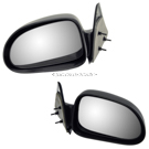 BuyAutoParts 14-81141DWRT Side View Mirror Set 1