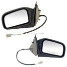 BuyAutoParts 14-81149DWRT Side View Mirror Set 1