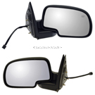 2002 Chevrolet Silverado Side View Mirror Set 1