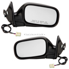 BuyAutoParts 14-81161DWRT Side View Mirror Set 1