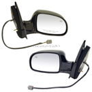 BuyAutoParts 14-81244DWRT Side View Mirror Set 1