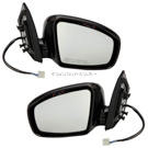 BuyAutoParts 14-81246DWRT Side View Mirror Set 1