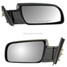 BuyAutoParts 14-81273DWRT Side View Mirror Set 1