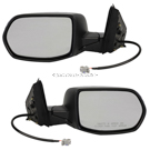 BuyAutoParts 14-81283DWRT Side View Mirror Set 1