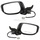 BuyAutoParts 14-81304DWRT Side View Mirror Set 1