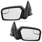 BuyAutoParts 14-81333DWRT Side View Mirror Set 1