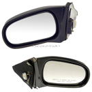 BuyAutoParts 14-81373DWRT Side View Mirror Set 1