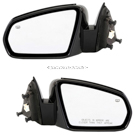 BuyAutoParts 14-81378DWRT Side View Mirror Set 1
