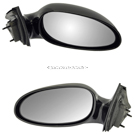 BuyAutoParts 14-81381DWRT Side View Mirror Set 1