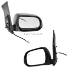 BuyAutoParts 14-81388DWRT Side View Mirror Set 1